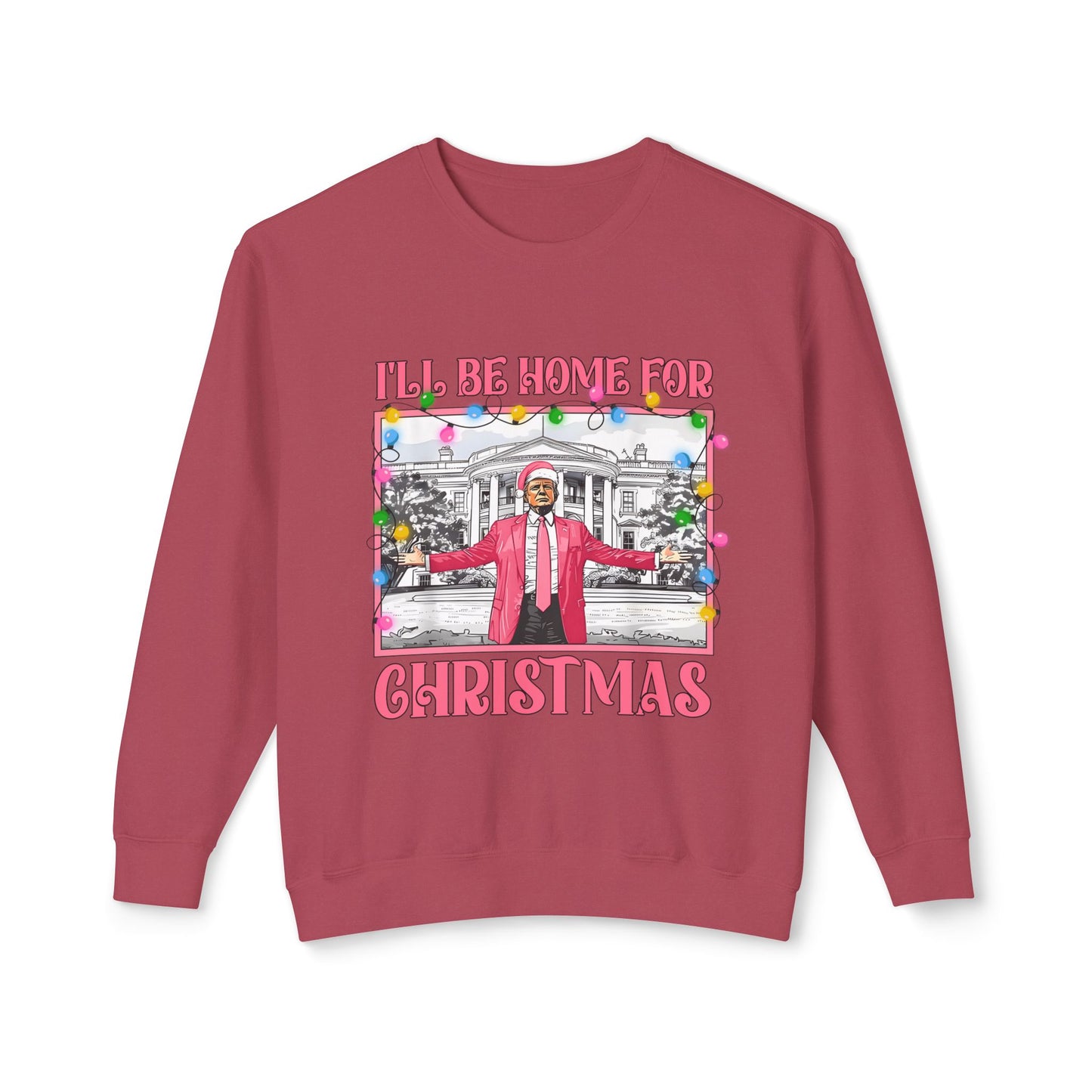 Trump Christmas Comfort Colors Sweatshirt