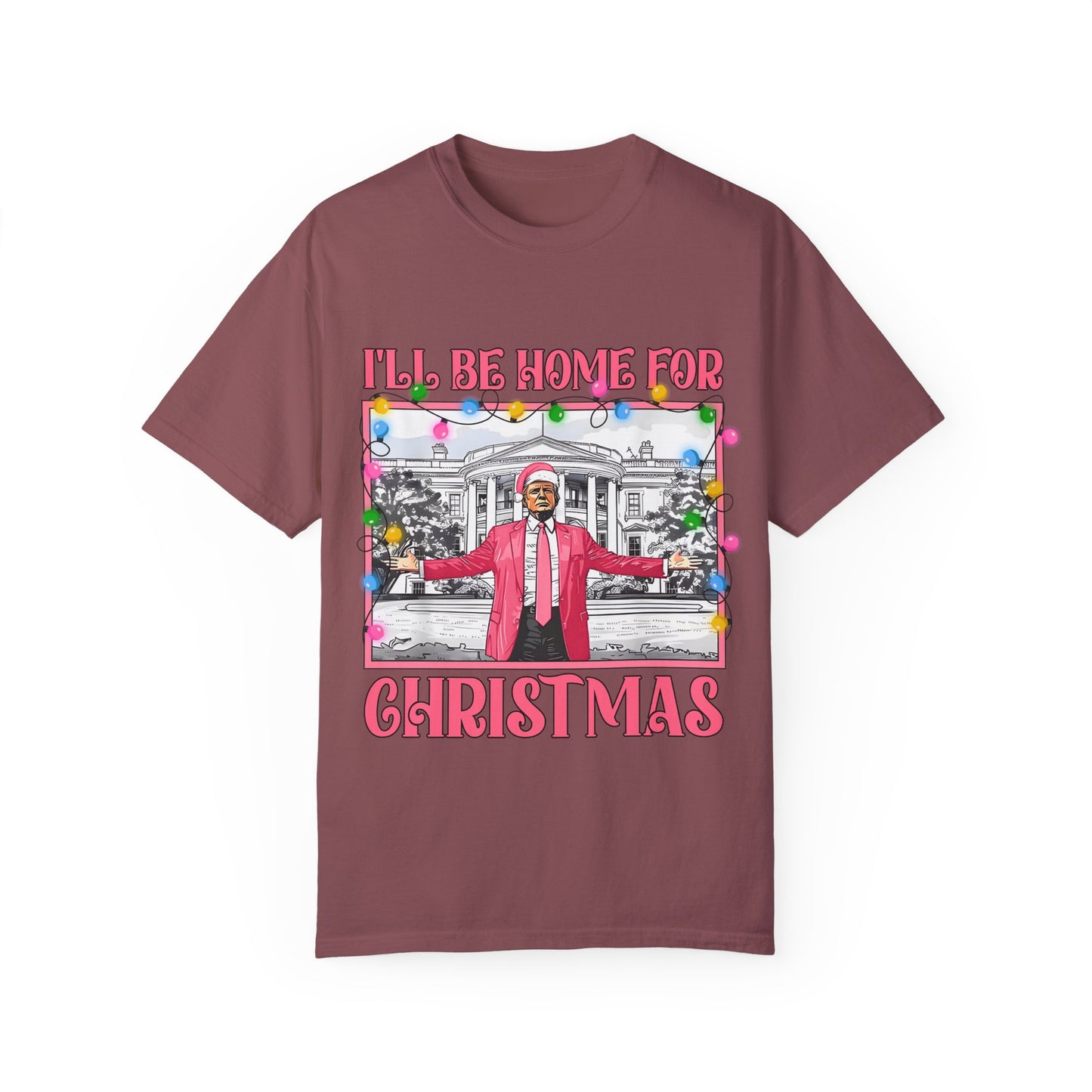 Trump Christmas Comfort Colors Shirt