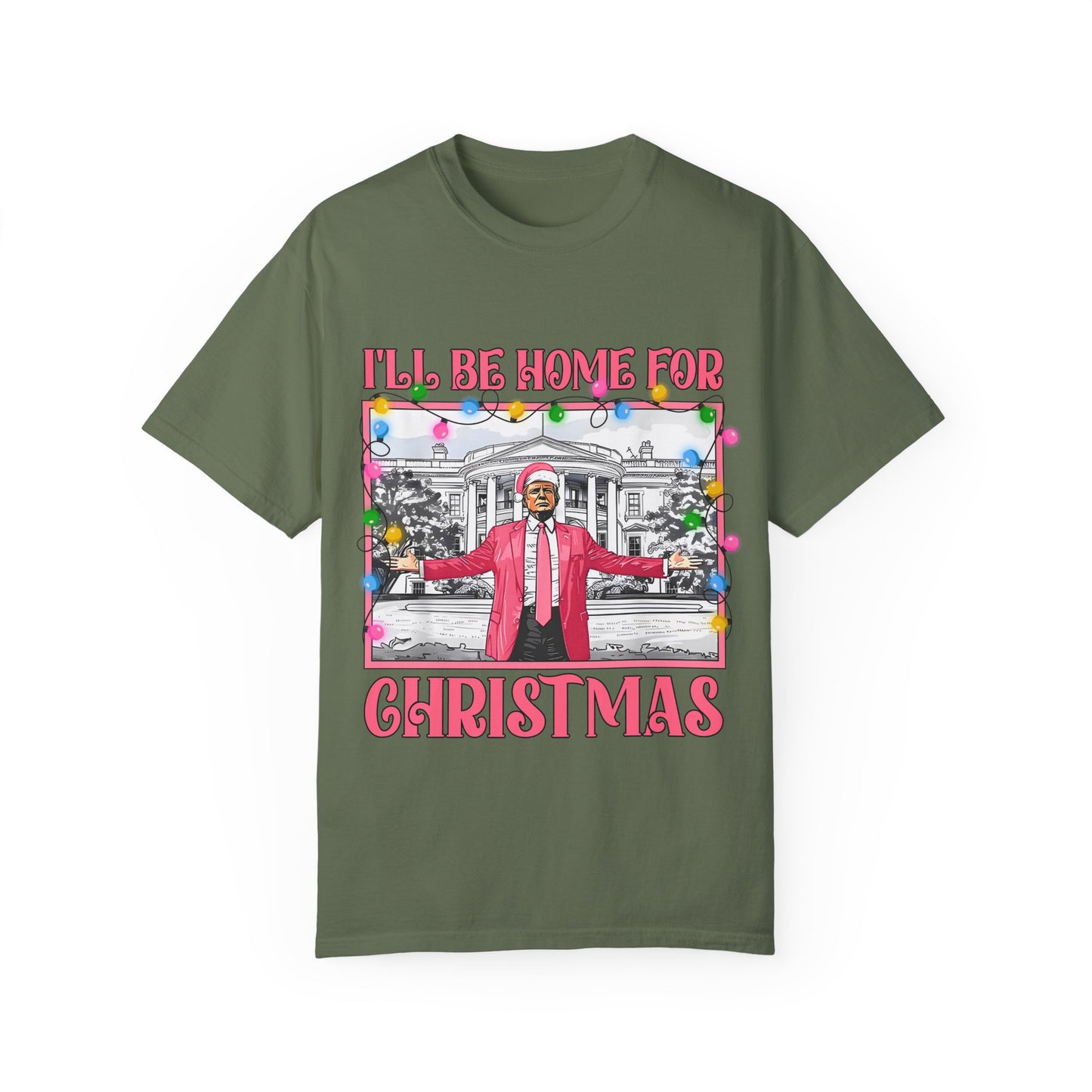 Trump Christmas Comfort Colors Shirt