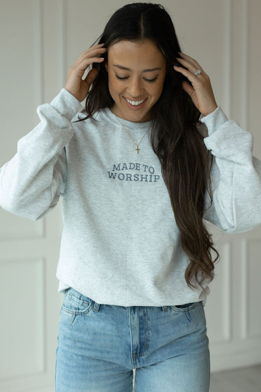 Made To Worship Crewneck Sweatshirt