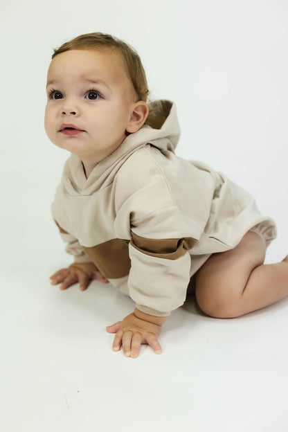 Kingdom Kid Hooded Puff Romper