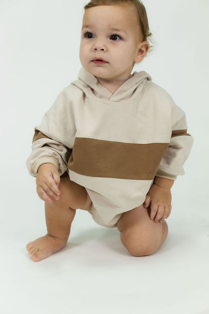 Kingdom Kid Hooded Puff Romper