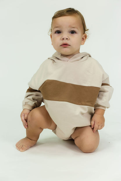 Kingdom Kid Hooded Puff Romper