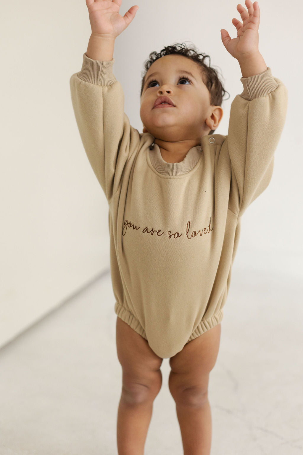 You Are So Loved Bubble Romper