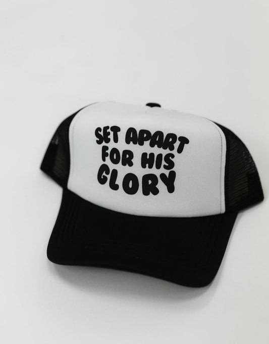 Set Apart For His Glory Trucker Hat