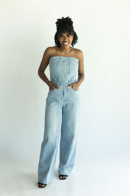 Payson Denim Jumpsuit