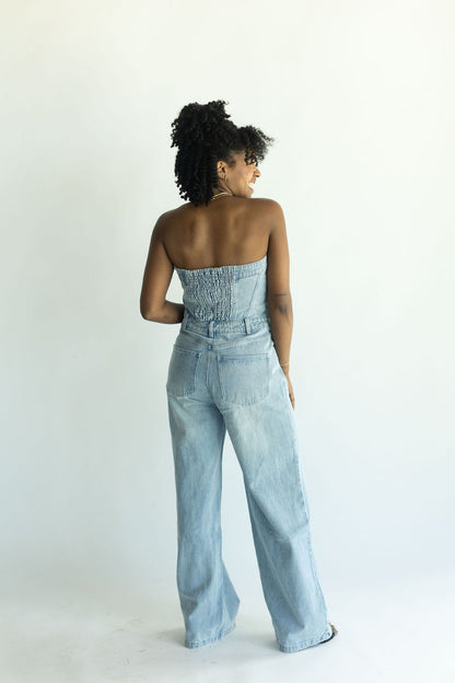 Payson Denim Jumpsuit