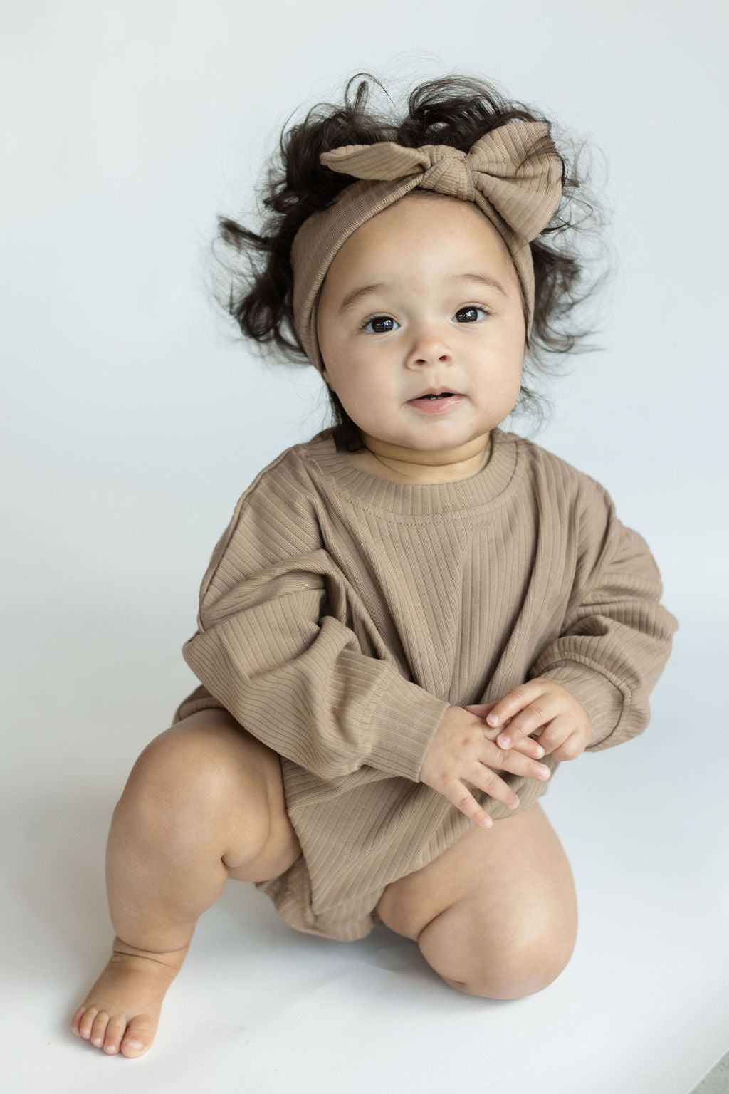 Tiny Treasure Ribbed Romper