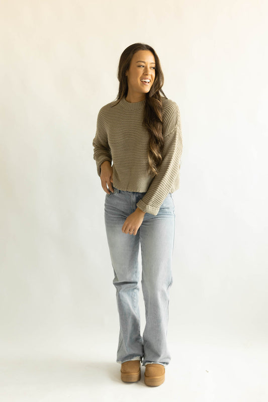 Walk By Faith Knit Sweater