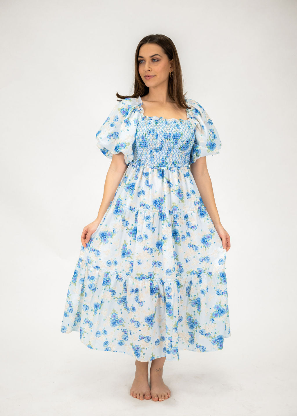 Misha Floral Maxi Dress