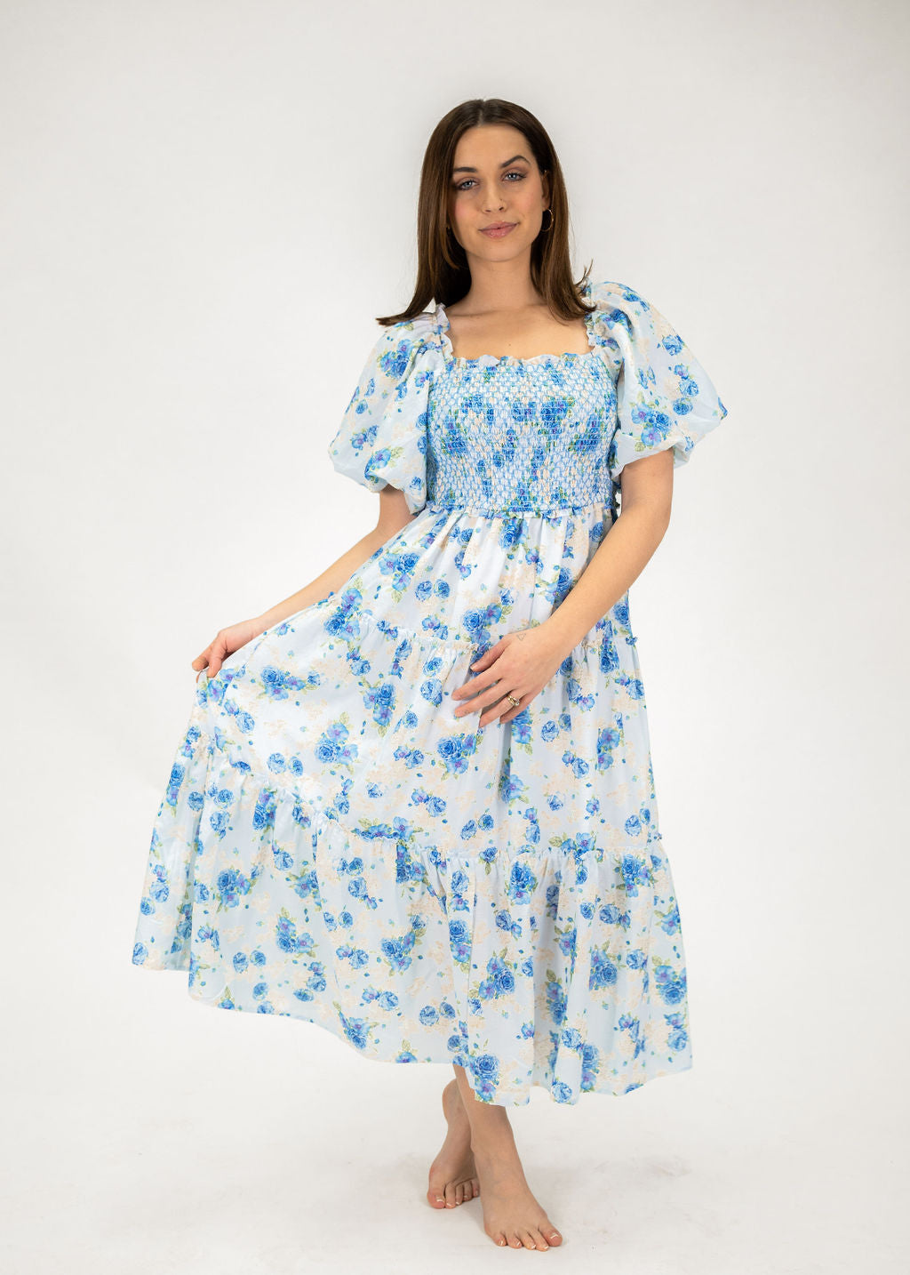 Misha Floral Maxi Dress