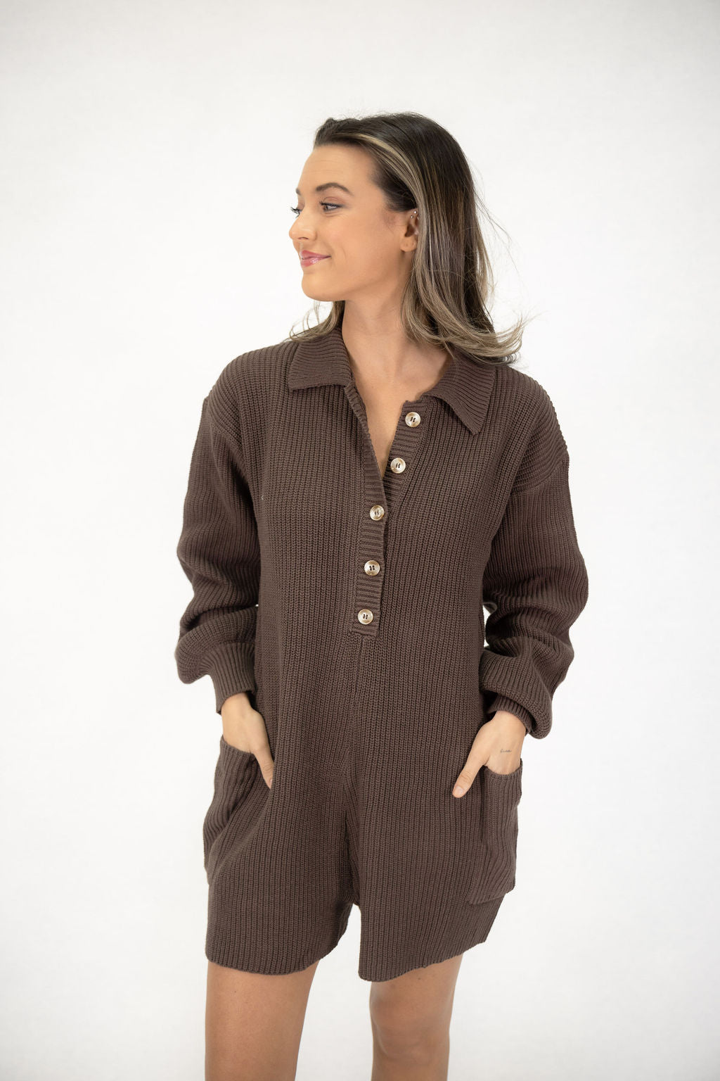 Wild & Warm Sweater Romper