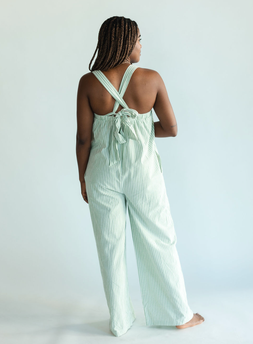 Iris Stripe Jumpsuit