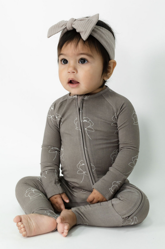 Rosie Bamboo Zip Pajamas