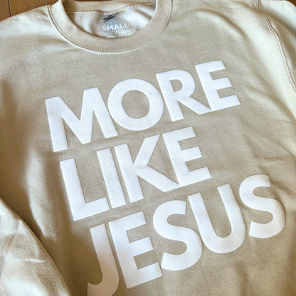 More Like Jesus Sweatshirt