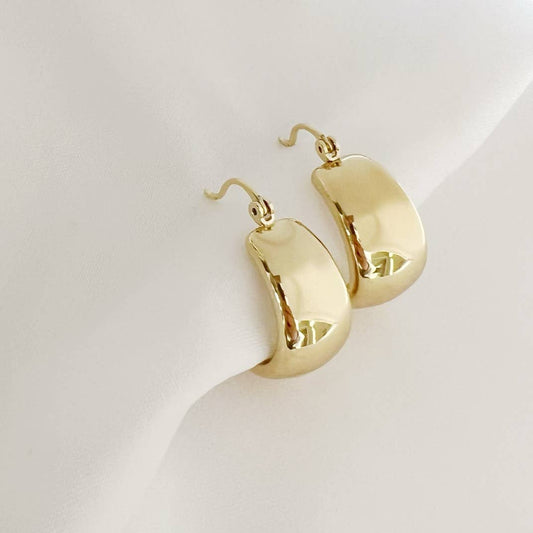 Noah Chunky Hoop Earrings